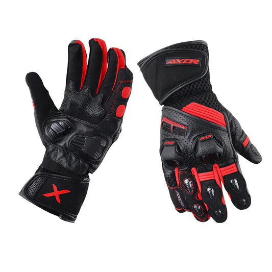 Axor Gator Riding Gloves Red color - ItZspeed