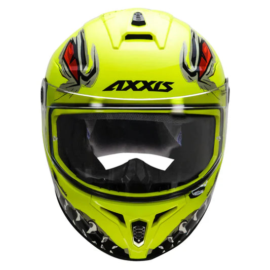 Axxis Draken Forza Helmet Lime Green (Yellow) - ItZspeed