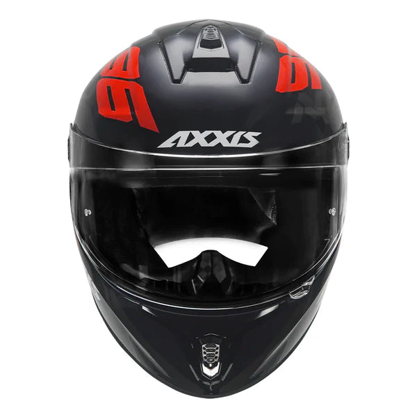Axxis Draken S Z96 Helmet in Black & Red Color - ItZspeed
