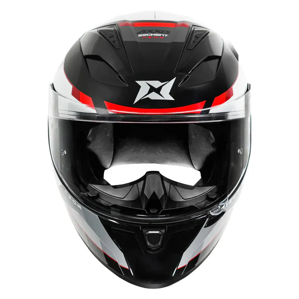 Axxis Segment Azor Helmet Glossy Black & White - ItZspeed