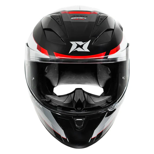 Axxis Segment Azor Helmet Glossy Black & White - ItZspeed
