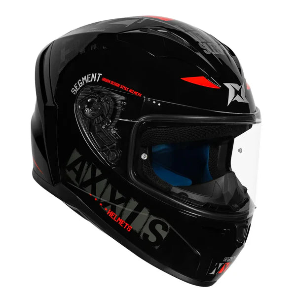 Axxis Segment NYC Helmet B5 Glossy Black - ItZspeed