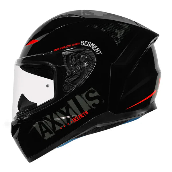 Axxis Segment NYC Helmet B5 Glossy Black - ItZspeed