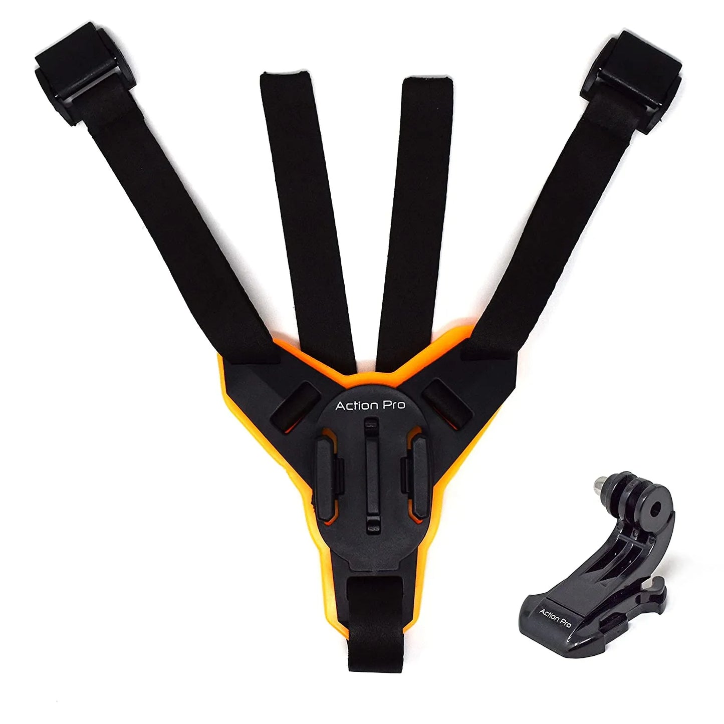 Actionpro chin mount strap orange color - ItZspeed