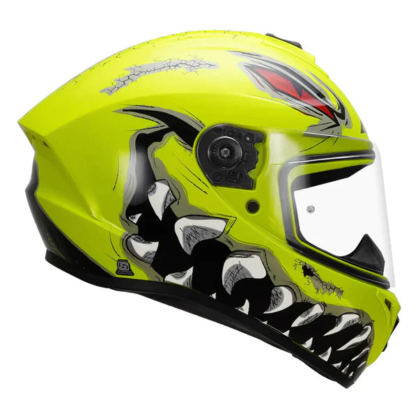 Axxis Draken Forza Helmet Lime Green (Yellow) - ItZspeed