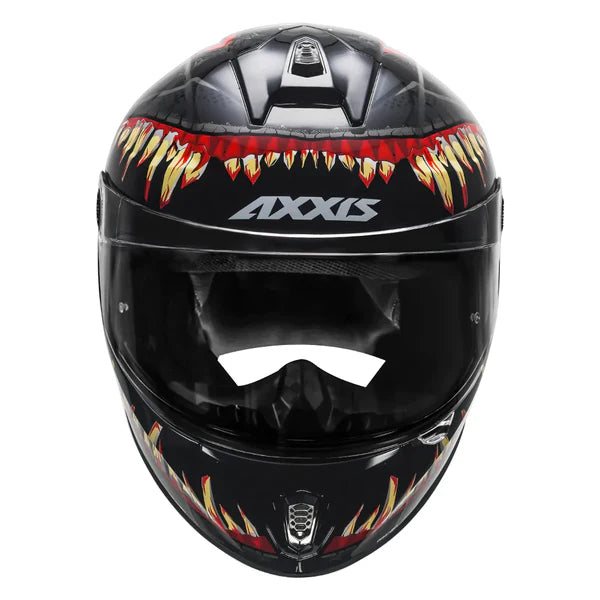 Axxis Draken S Desolation Helmet Black color - ItZspeed