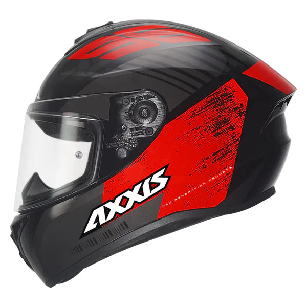 Axxis Draken S Z96 Helmet in Black & Red Color - ItZspeed