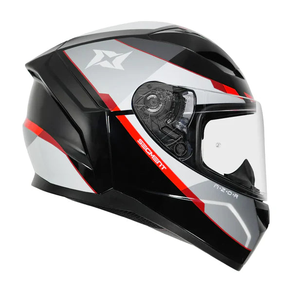 Axxis Segment Azor Helmet Glossy Black & White - ItZspeed
