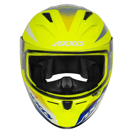 Axxis Segment Crox Helmet Lime Green Color - ItZspeed