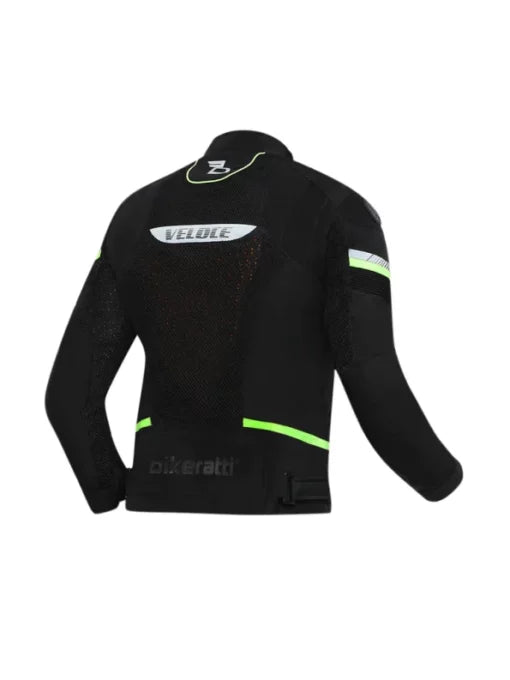 BIKERATTI D3O Level 2 Armours Veloce Riding Jacket - ItZspeed
