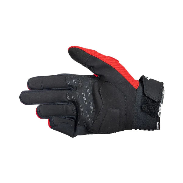 DSG Phoenix Air Gloves Black & White Red - ItZspeed