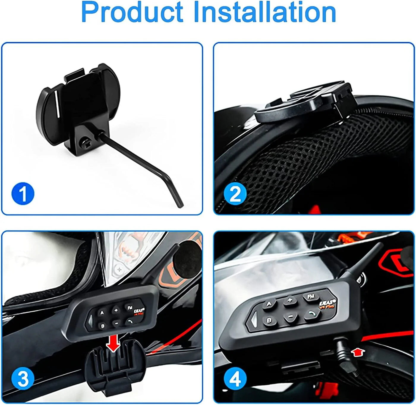 EJEAS V4 Plus Intercom - ItZspeed