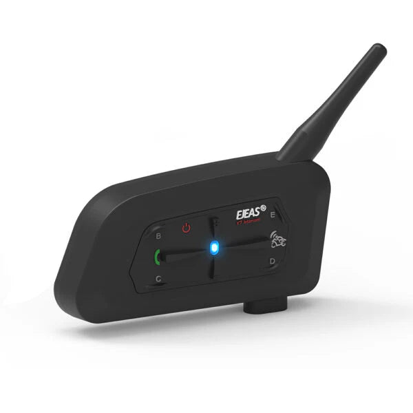 EJEAS V7 Helmet Bluetooth Intercom Headset, Waterproof IP65 - ItZspeed
