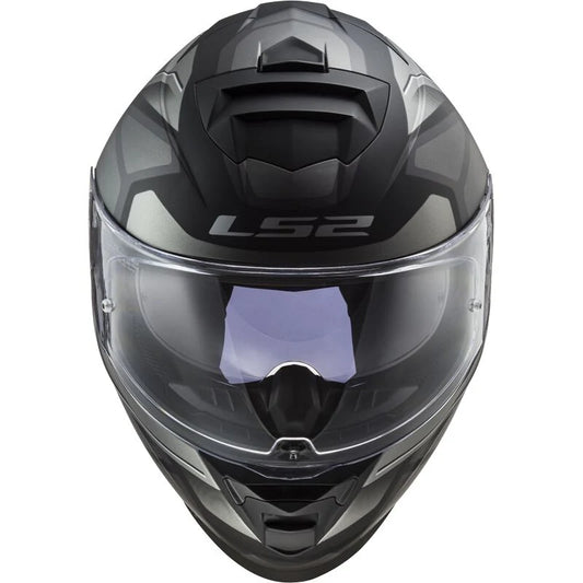 LS2 FF800 Storm II Faster matt titanium - ItZspeed