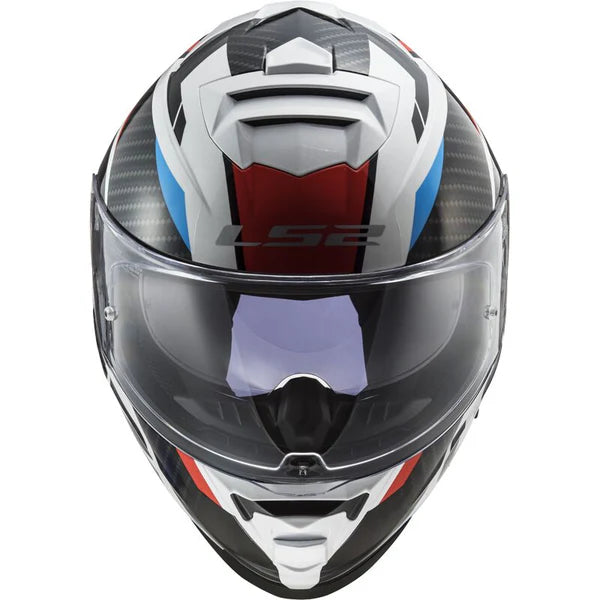 LS2 FF800 Storm II Racer Blue Red Gloss - ItZspeed