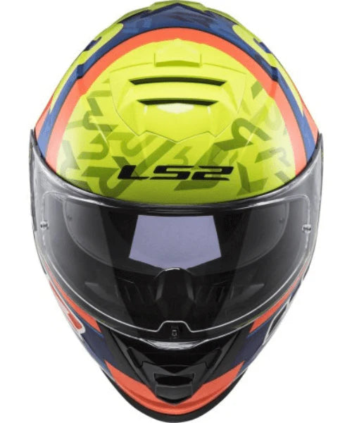 LS2 FF800 Storm II Salvador replica blue h-v yellow - ItZspeed