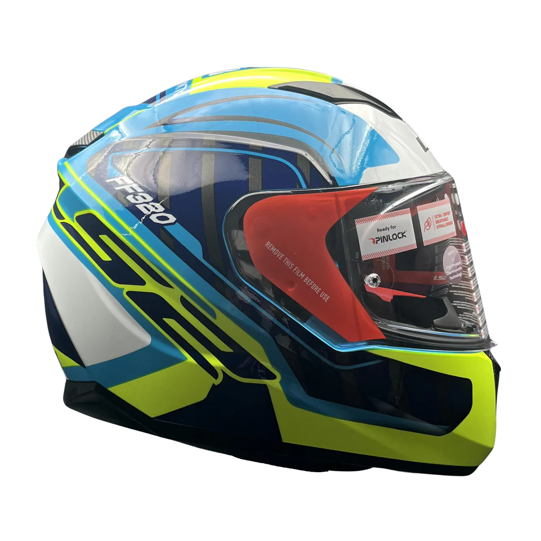 LS2 Stream evo Letails Blue/HI Viz Yellow - ItZspeed