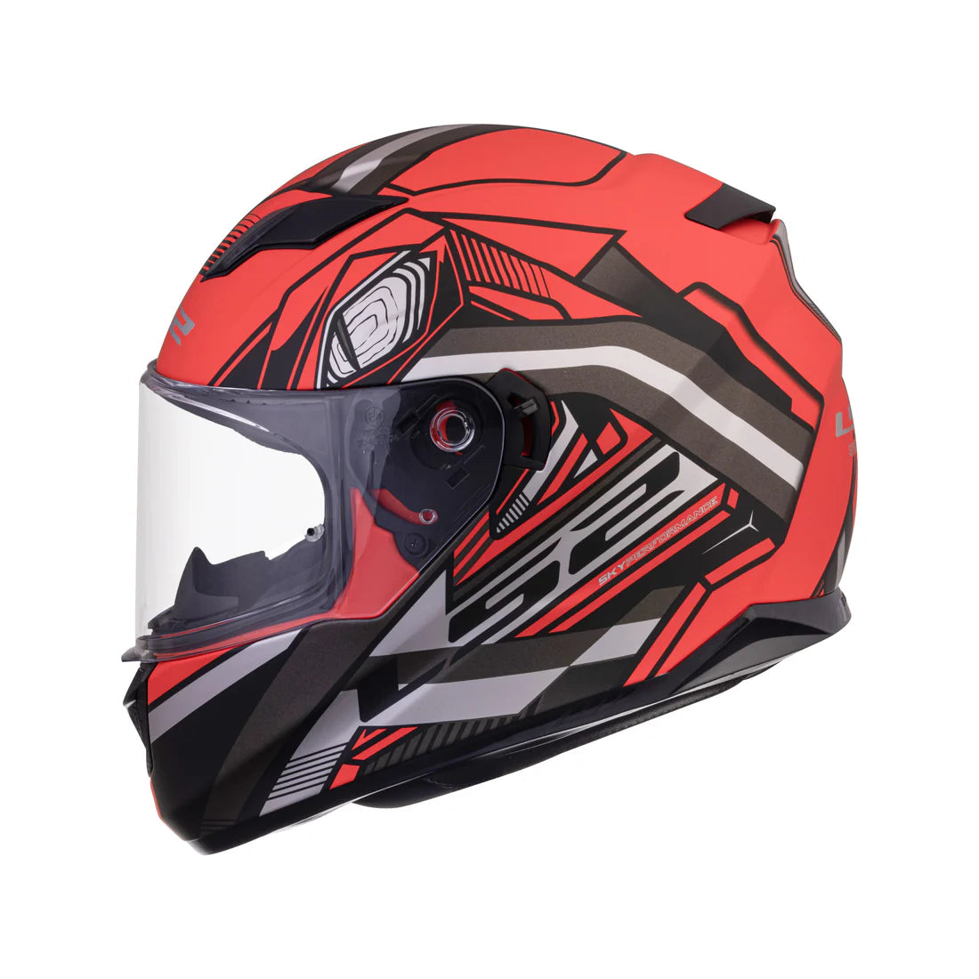 LS2 Stream evo Reflex Red Black 7C - ItZspeed