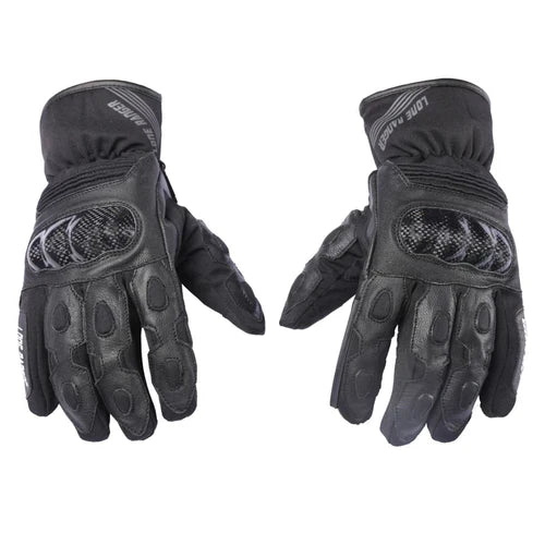 Lone Ranger Dryd Waterproof Riding Gloves Black Color - ItZspeed