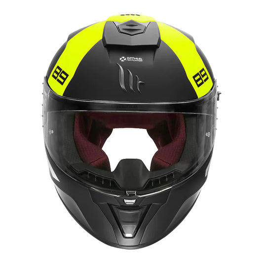 MT Blade 2 SV 89 Helmet Matt Black Yellow - ItZspeed