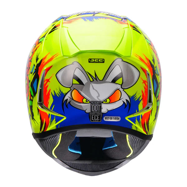 MT Helmet Revenge 2 Moto 3 Yellow color - ItZspeed