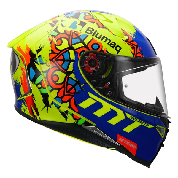 MT Helmet Revenge 2 Moto 3 Yellow color - ItZspeed