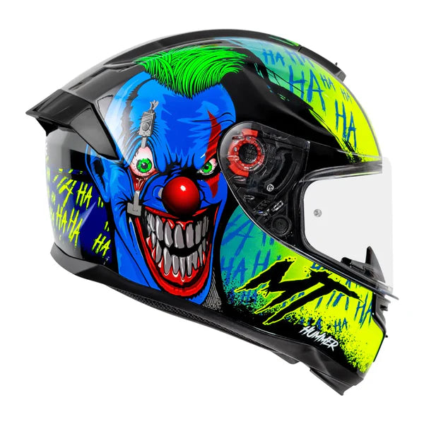MT Hummer Jester Helmet Joker Face - ItZspeed