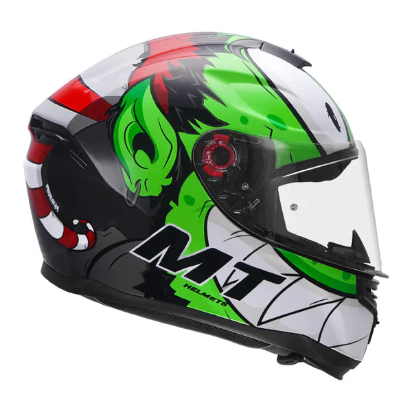 MT Hummer Melkor Green & Black Color Helmet - ItZspeed