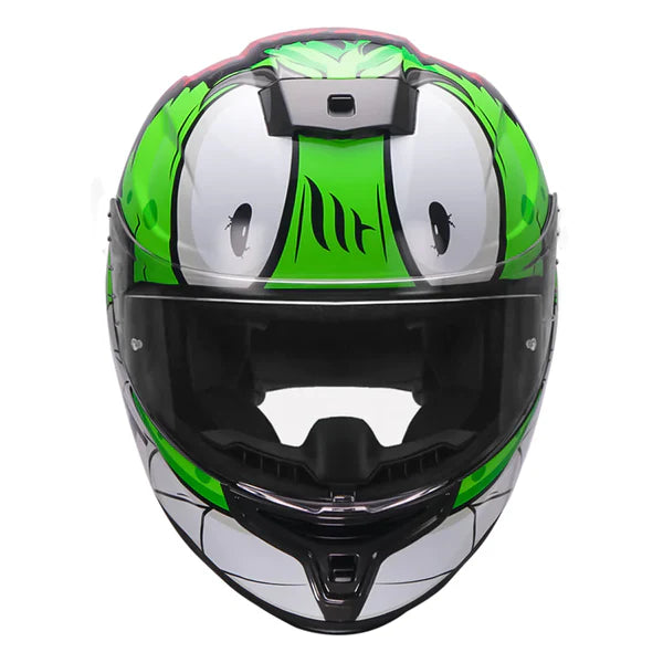 MT Hummer Melkor Green & Black Color Helmet - ItZspeed