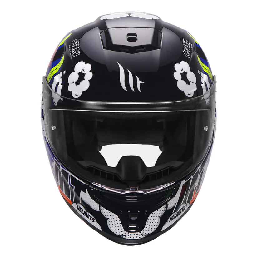 MT Hummer Otaku Helmet Black Color - ItZspeed