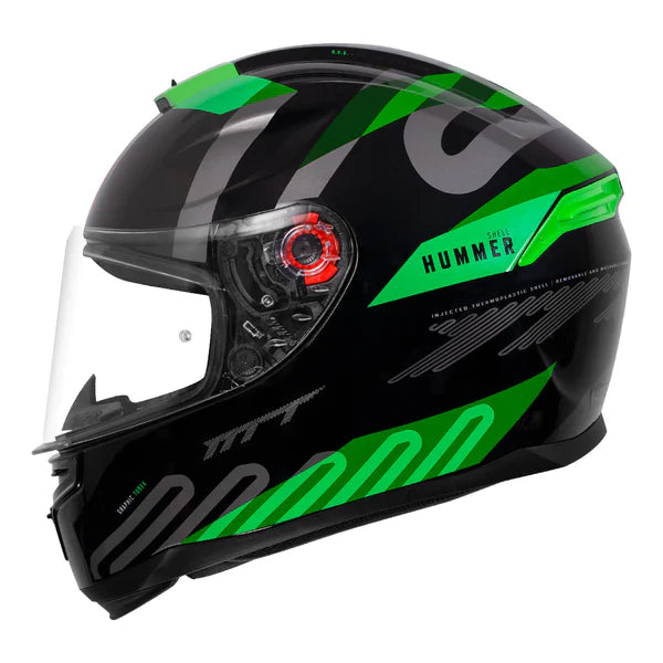 MT Hummer Tubex Helmet Fluorescent Green - ItZspeed