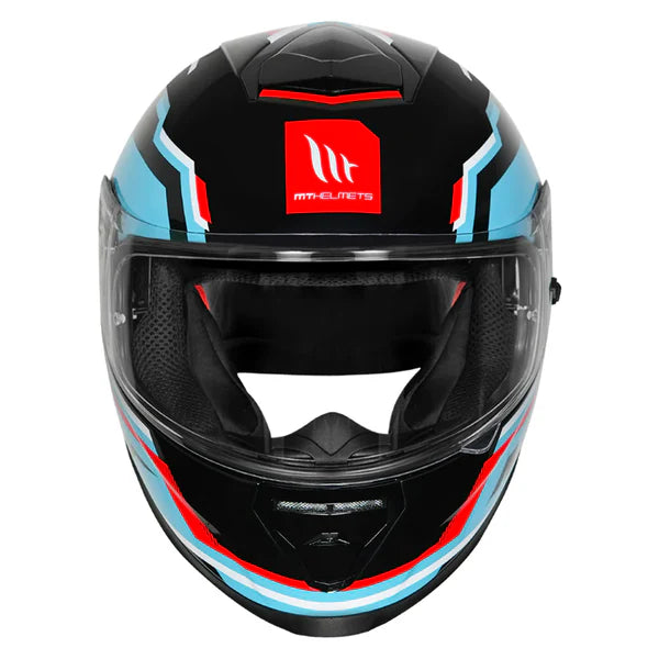 MT THUNDER 3 Pro Blaze Helmet Blue & Black Color - ItZspeed