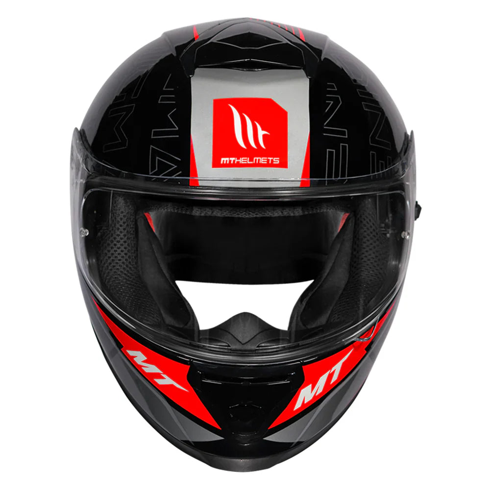 MT THUNDER 3 Pro Enigma Helmet Grey & Black Color - ItZspeed