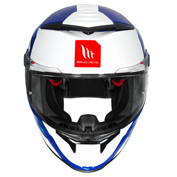 MT THUNDER 4 Ergo Helmet Blue color - ItZspeed