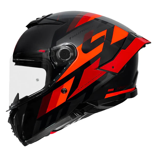 MT THUNDER 4 Ergo Helmet Red color - ItZspeed