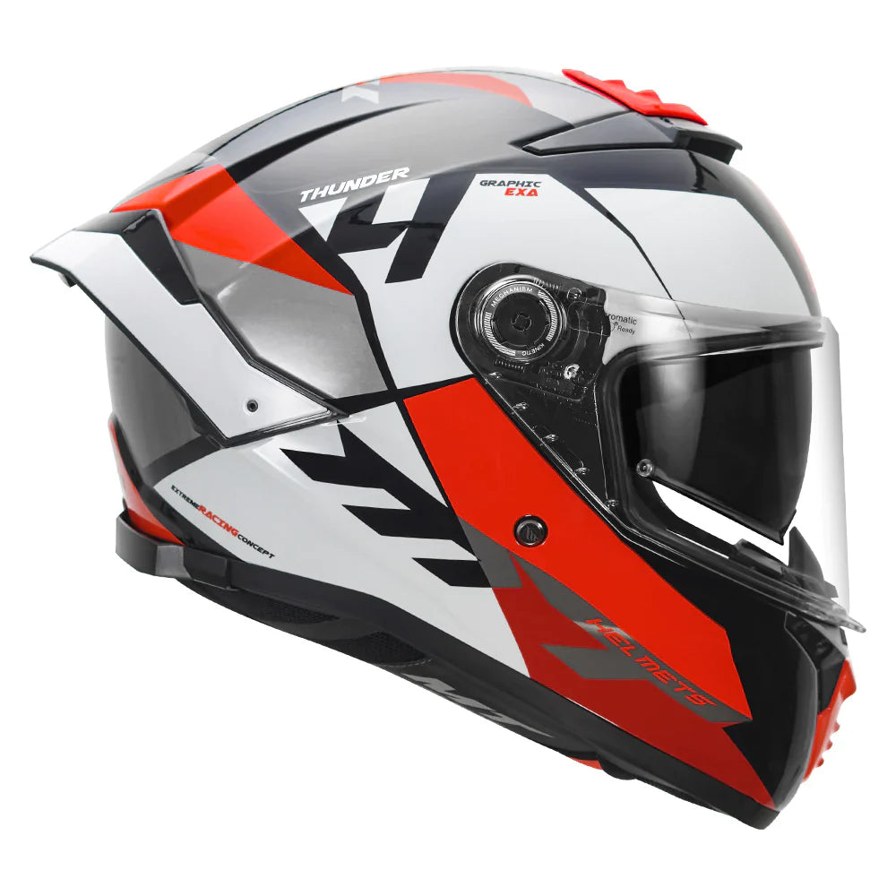 MT THUNDER 4 Pro Exa Helmet Red Color - ItZspeed