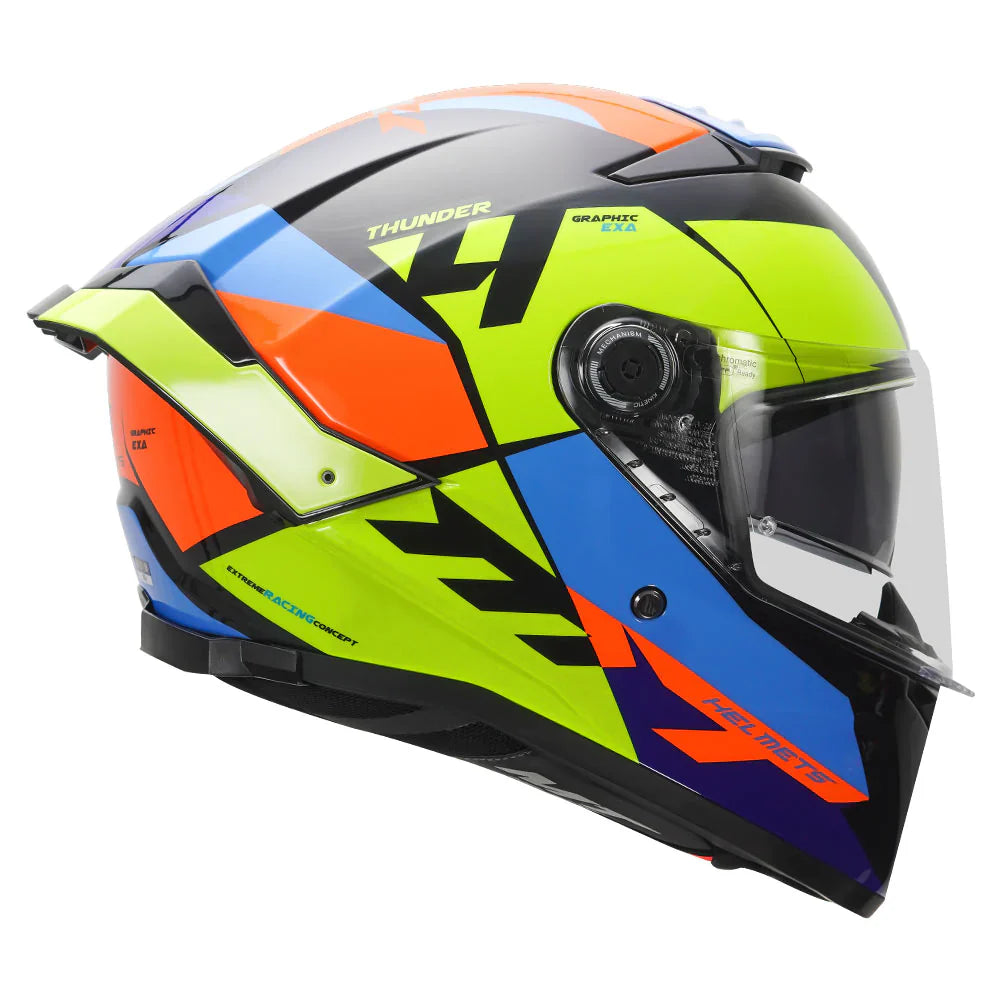 MT THUNDER 4 Pro Exa Helmet Yellow Color - ItZspeed