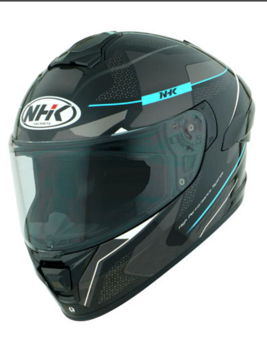 NHK K5R Anomalistic black & blue color helmet - ItZspeed