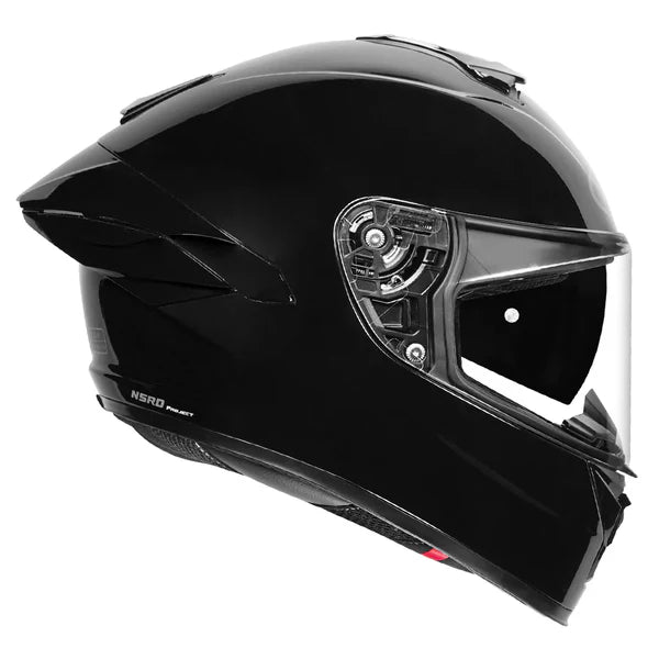 NHK K5R Solid Gloss Black color helmet - ItZspeed