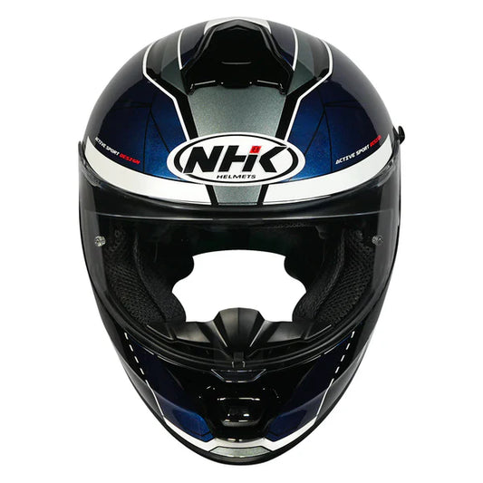 NHK K5R Triangle Blue Color helmet - ItZspeed
