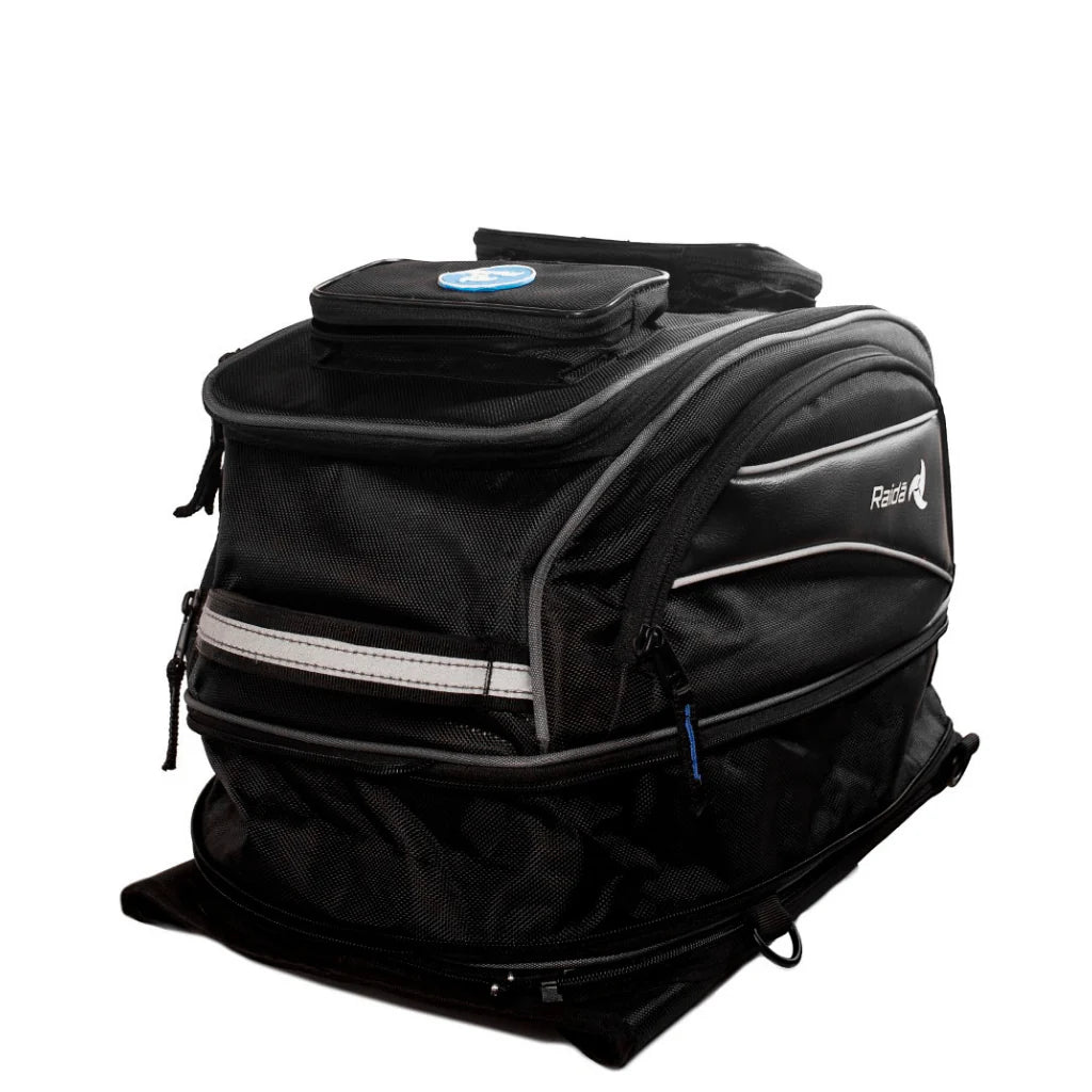 Raida GPS Series Magnetic Tank Bag Grey Color - ItZspeed