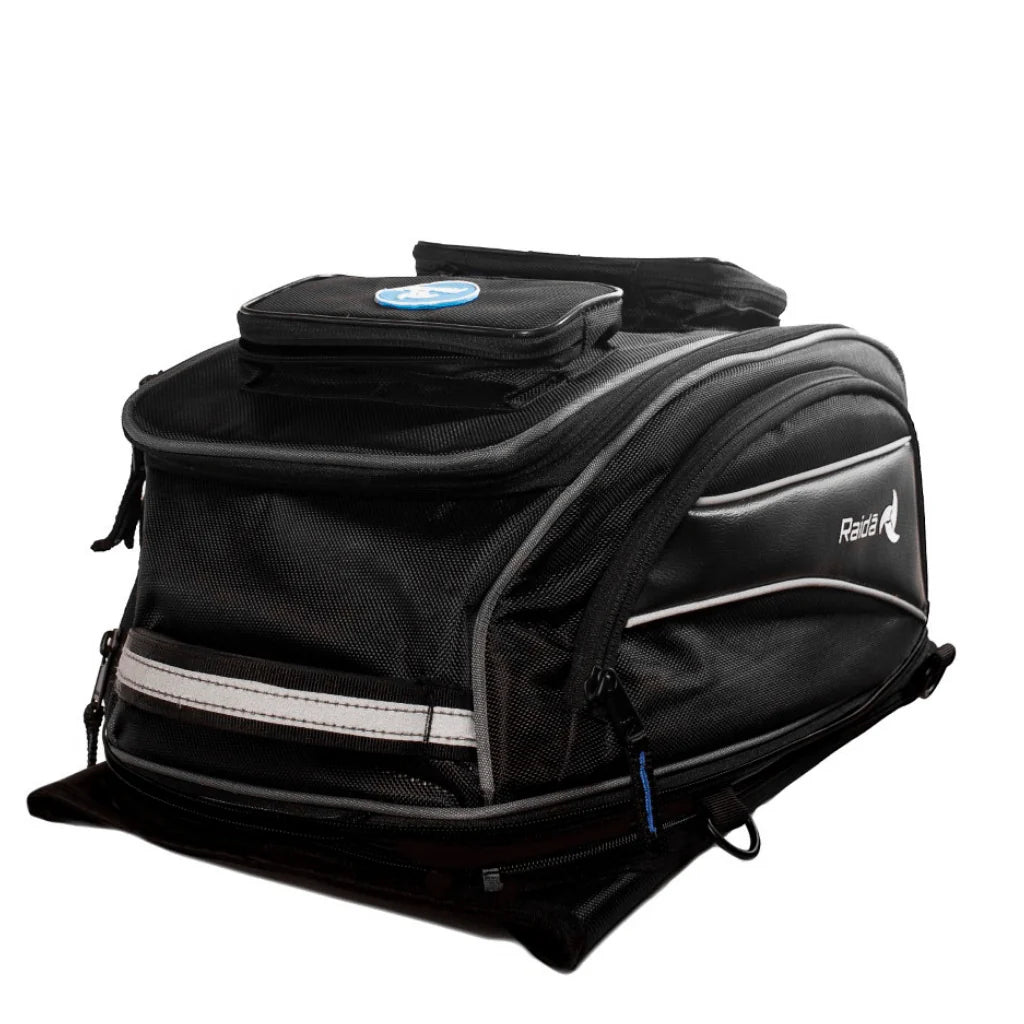 Raida GPS Series Magnetic Tank Bag Grey Color - ItZspeed