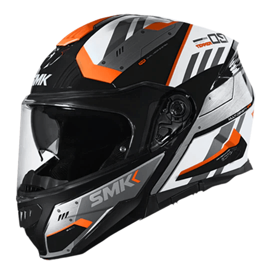 SMK Gullwing Tekker white & orange color - ItZspeed