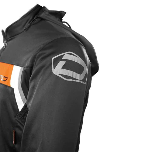 DSG Urban Rider Hoodie (Black Fluro Red) - ItZspeed