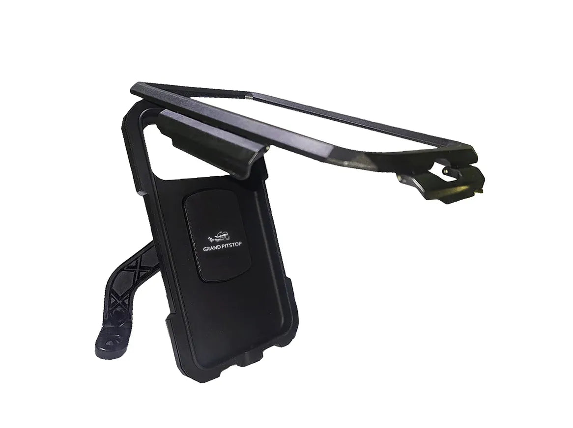 Grand Pitstop Mirror Mount Fully Waterproof Bike Mobile Phone Holder Mount without charger - ItZspeed