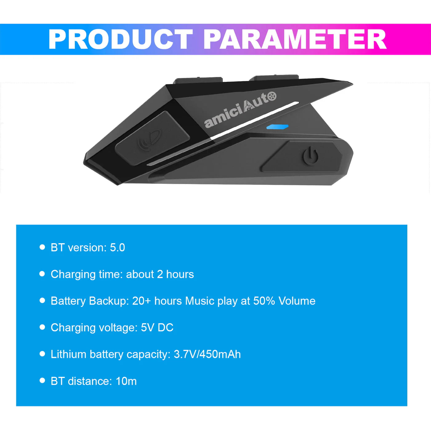 Helmet Bluetooth Handsfree YZ06 - ItZspeed