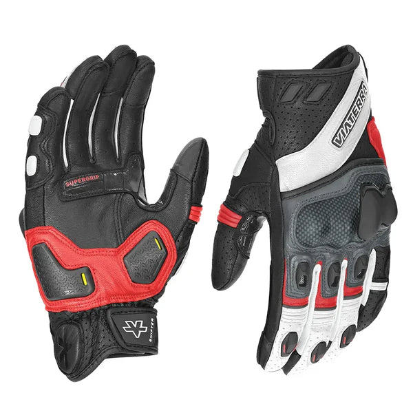 LS2 Chaki Riding Gloves (Black) - ItZspeed
