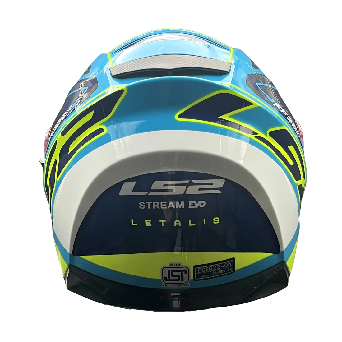 LS2 Stream evo Letails Blue/HI Viz Yellow - ItZspeed