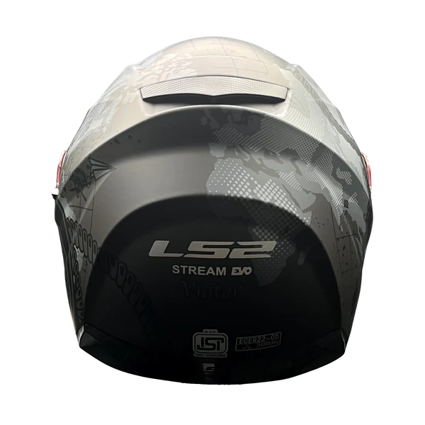 LS2 Stream evo viator matt black 7c gray - ItZspeed