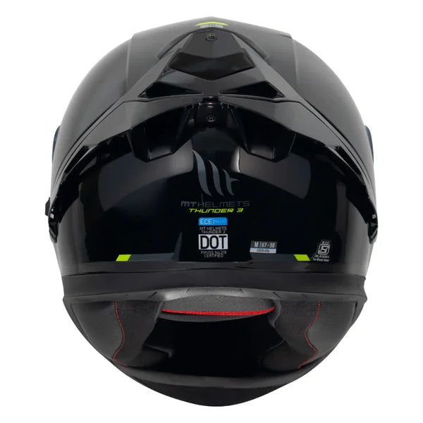 MT THUNDER 3 Pro Solid Helmet with Extra Smoke Visor - ItZspeed